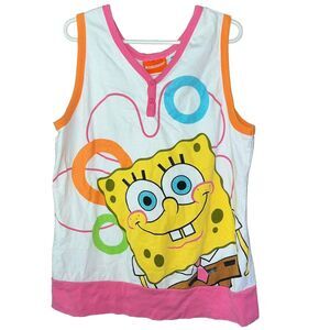 Nickelodeon 2009 SpongeBob Tank Top Girls 10/12